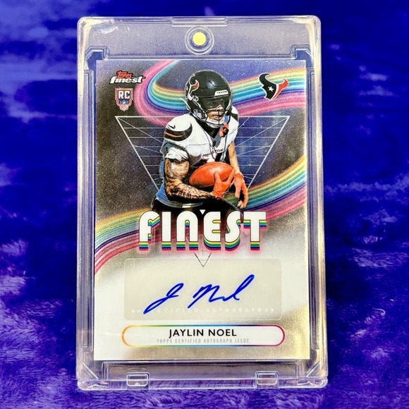 Topps Other - Jaylin Noel - Topps 2025 Finest Football Rookie Finest Autographs Auto RFA-JN